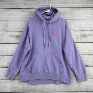 Sodium Kills Don't Be a Salty B1tch Hoodie Sweatshirt Womens XL Purple